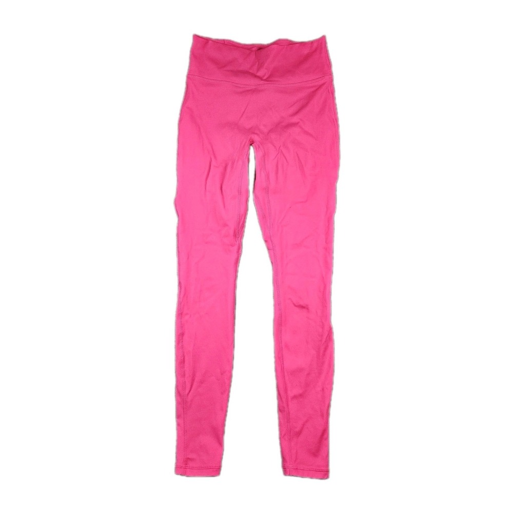 Fabletics Anywhere Motion365 High Waisted Tight Leggings Hot Pink XS 7/8 27"‎